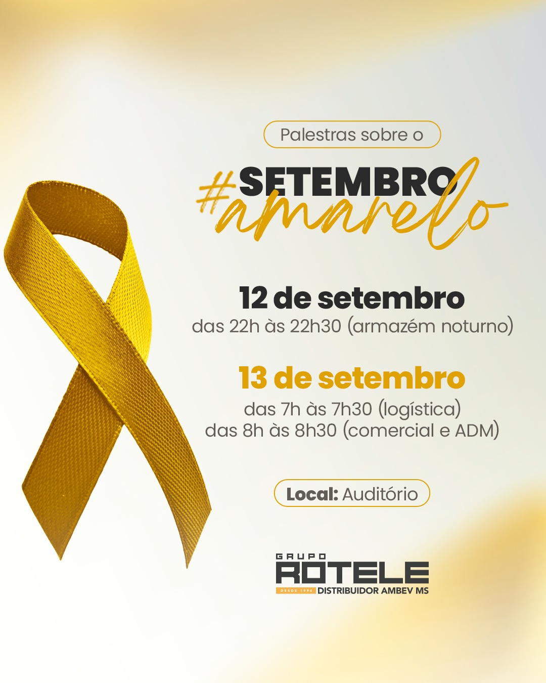 Campanha Setembro Amarelo